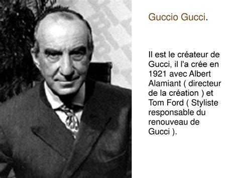 gucci créateur|Histoire de GUCCI .